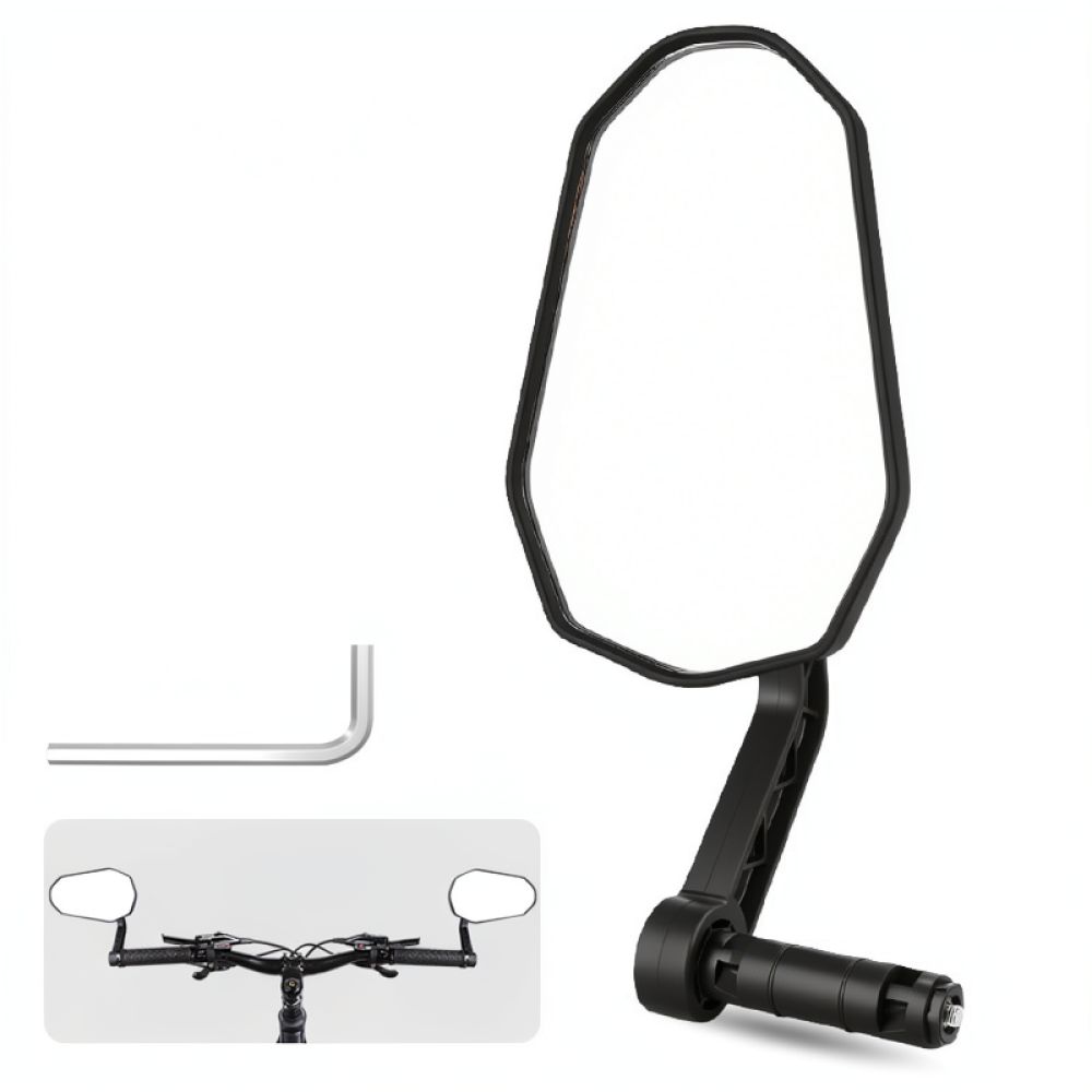 Cycling Gear And Equipment - 넓은 시야를 제공하는 자전거 핸들바 거울,