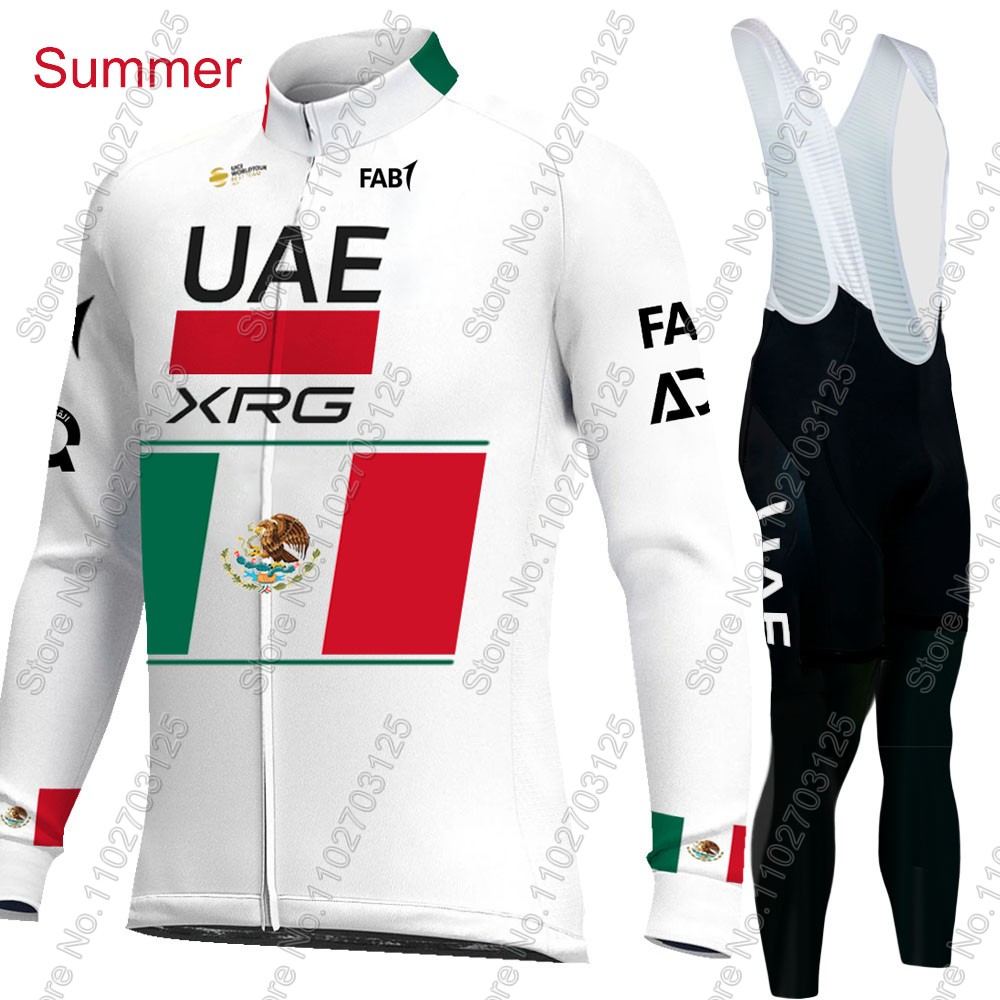 UAE 팀 사이클링 2026 멕시코 저지 세트 남성용  - Cycling Gear Brands 리뷰 및 가격
